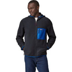 Patagonia Men's Microdini Hoody Pitch Blue/Endless Blue model front