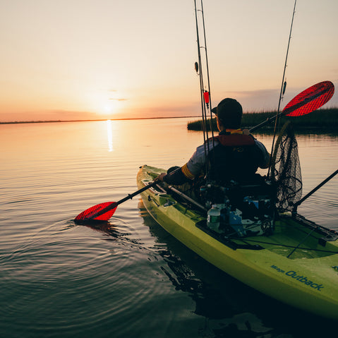 Bending Branches Angler Pro Versa-Lok 2-Piece Kayak Fishing Paddle used