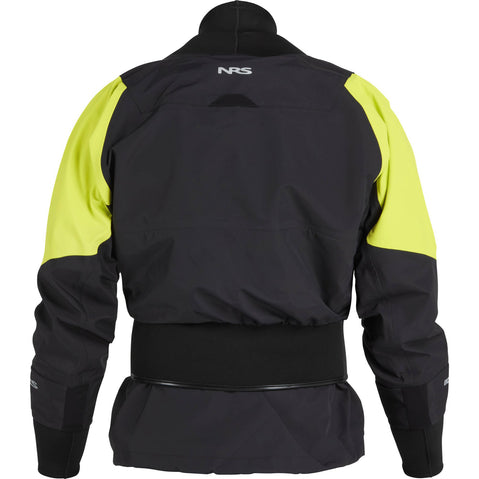 NRS Men's Flux Dry Top in Black back