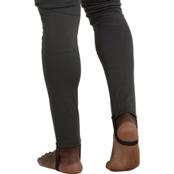 NRS Men's Expedition Weight Union Suit in Graphite model detail