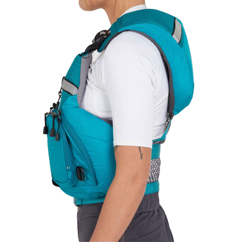 NRS cVest Lifejacket (PFD) in Aqua model side