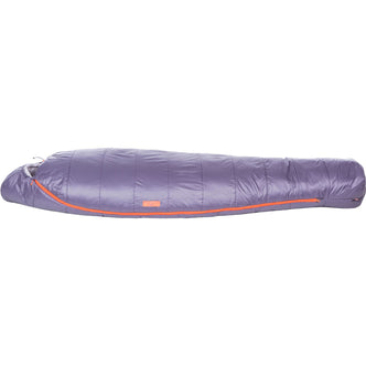 Big Agnes Women's Anthracite 20 Degree Synthetic Sleeping Bag in Lavender side