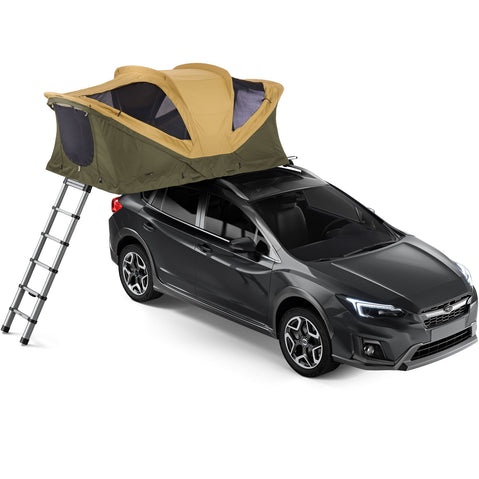 Thule Approach Roof Top Tent in Fennel Tan angle