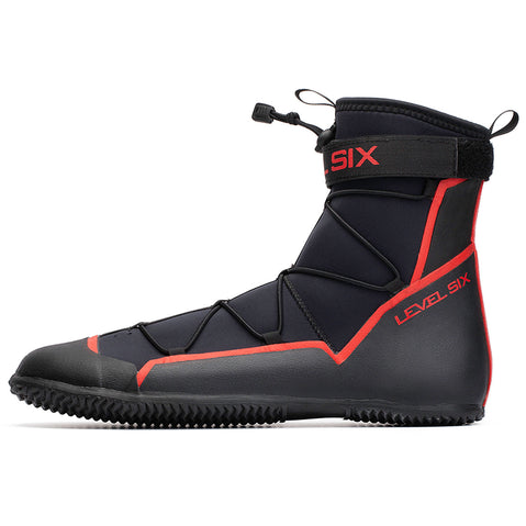Level Six Creek 2.0 Neoprene Boots in Black left side