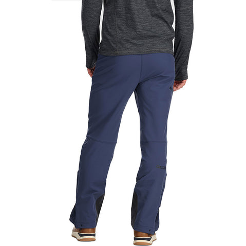 Outdoor Research Men's Cirque II Pants in Naval Blue model view back