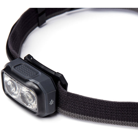 Black Diamond Onsite 375 Climbing Headlamp in Graphite side