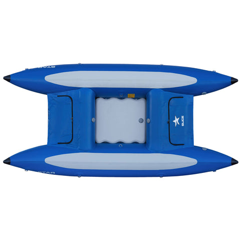 Star Slice 11 Paddle Cataraft in Blue top