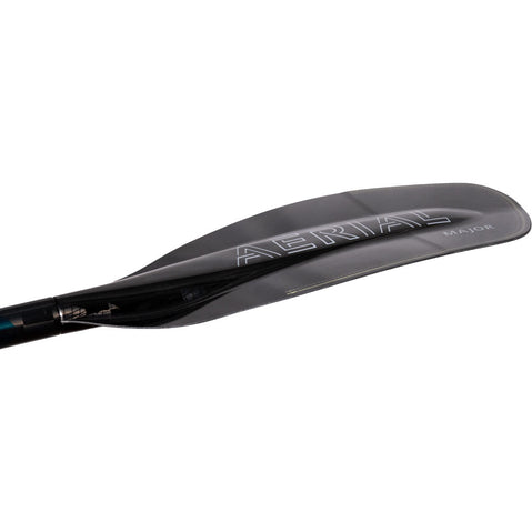 Aqua-Bound Aerial Major Carbon Bent Shaft 1-Piece Kayak Paddle blade angle