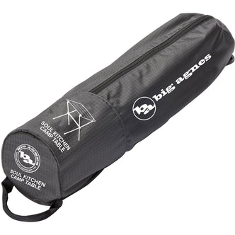 Big Agnes Soul Kitchen Camp Table in Asphalt angle packed