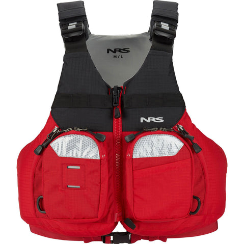 NRS Odyssey Lifejacket (PFD) in Red front