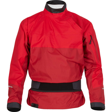 NRS Men's Helium Paddling Jacket in Red front