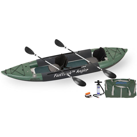 Sea Eagle FastTrack Angler 385FT Pro Angler Inflatable Fishing Kayak Package set