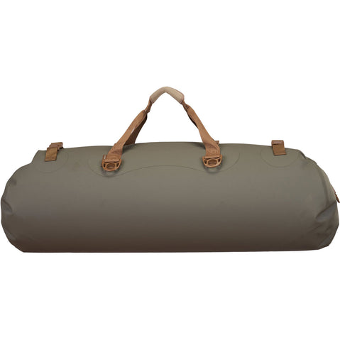 Watershed Mississippi Duffel Dry Bag in Smoke Green front