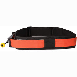 Level Six Quick Release Throw Bag Belt in Black back