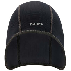 NRS Hydroskin 0.5 Helmet Liner in Black front view