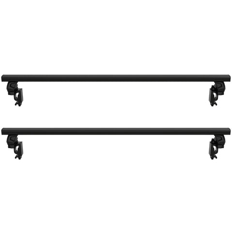 Thule Xsporter Pro Low Truck Bed Rack in Black front view