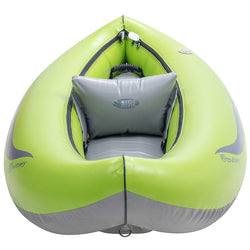 AIRE Tributary Spud Inflatable Kayak in Lime front