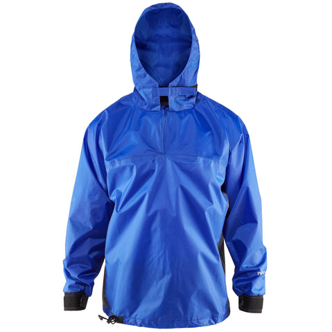 NRS Rio Hooded Paddling Jacket in Blue front