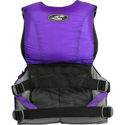 Stohlquist Women's Flo Lifejacket (PFD) in Purple back