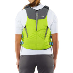 NRS Women's Nora Lifejacket (PFD) in Green model back