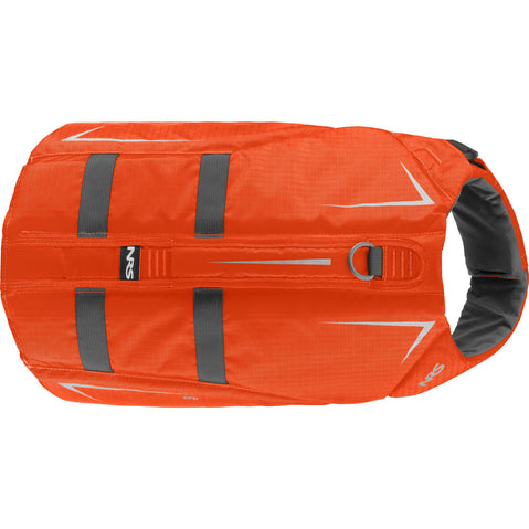 NRS CFD Dog Life Jacket in Orange top