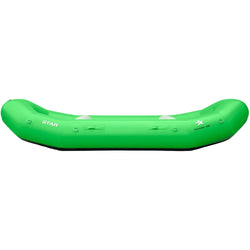 Star Outlaw 130 Self-Bailing Raft in Lime side