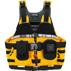 NRS Rapid Rescuer Lifejacket (PFD) in yellow front view