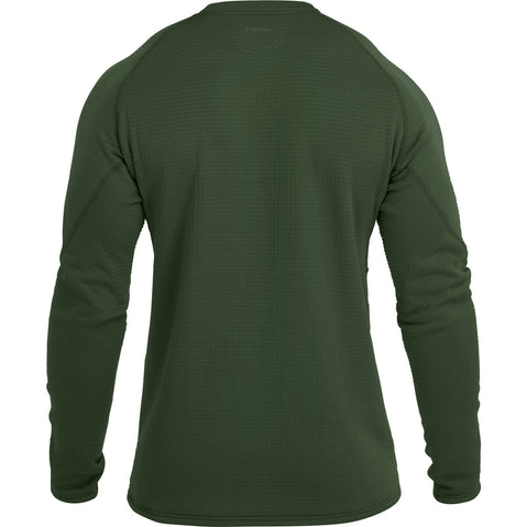 NRS Men's Lightweight Long Sleeve Shirt in Forest back