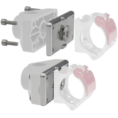 NRS ClampIT Frame Utility Mount Exploded view