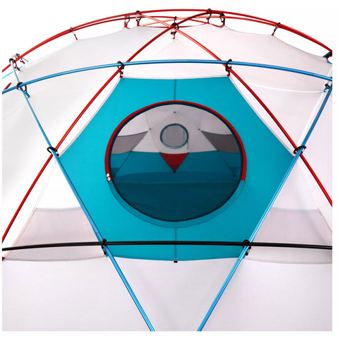 Mountain Hardwear Stronghold Dome Basecamp Tent in Alpine Red inside