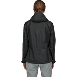 Patagonia Women's TorrentShell 3L Jacket model 2 in black back