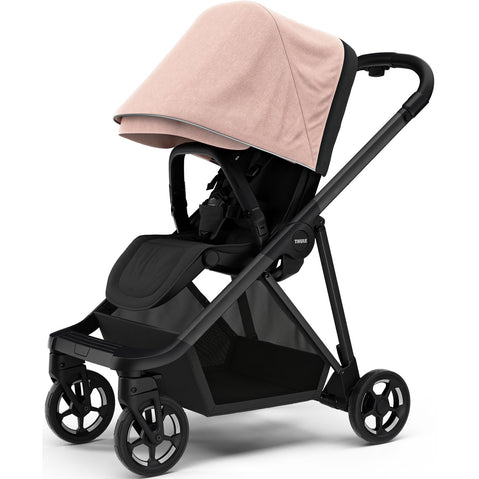 Thule Shine Stroller in Misty Rose/Black front