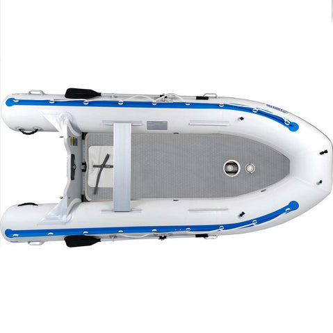 Sea Eagle 12'6 Sport Runabout Drop Stitch Inflatable Raft Deluxe Package top