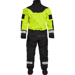 NRS Ascent SAR GORE-TEX Dry Suit in Safety Yellow front