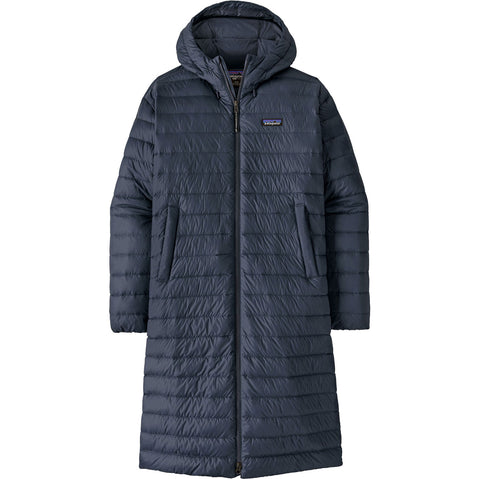 Patagonia Women's Recycled Down Sweater Parka in Pitch Blue front