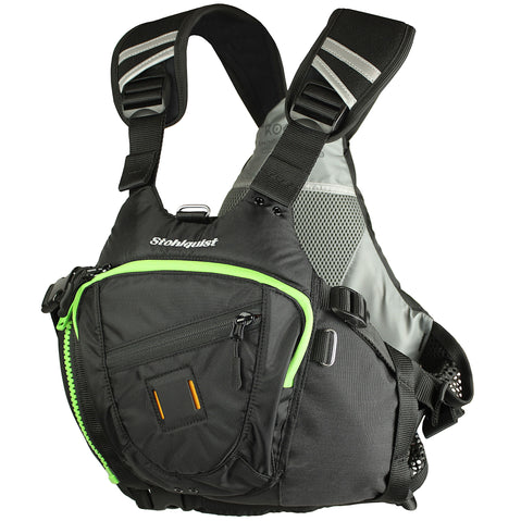Stohlquist Rocker Lifejacket (PFD) in Black side 1