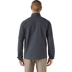 Patagonia Men's R1 TechFace Jacket Smolder Blue model back