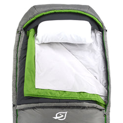 SylvanSport Cloud Layer Single Sleeping Bag open