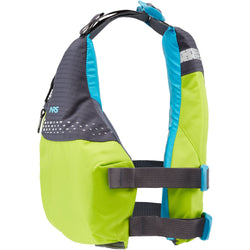 NRS Vista Youth Lifejacket (PFD) in Green side