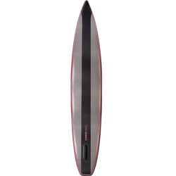 Level 6 Fourteen Carbon Inflatable SUP Board Package in Aegean Blue back