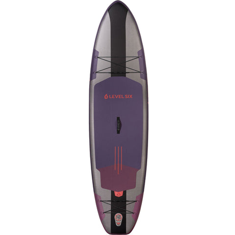 Level Six Ten Six Carbon Inflatable SUP Board Package in Byzantine front