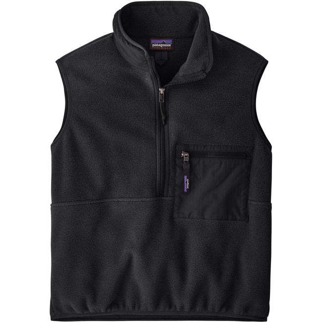 Patagonia Women's Synchilla Vest in Black front