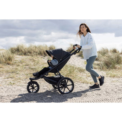 Thule Urban Glide 3 Single Stroller in Black lifestyle
