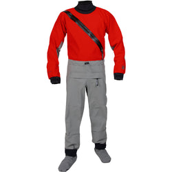 Kokatat Supernova Angler GORE-TEX Pro Semi-Dry Suit in Red front