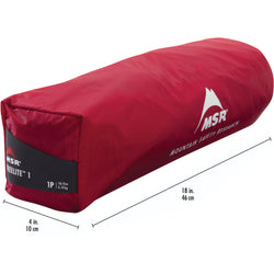 MSR FreeLite 1 Person Backpacking Tent packed size
