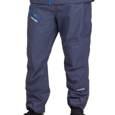 NRS Men's Endurance Paddling Pants in Navy model frontcrop