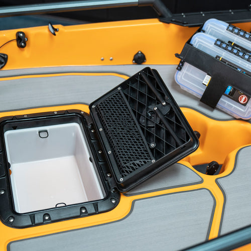 Hobie Rectangular Hatch Bucket lifestyle