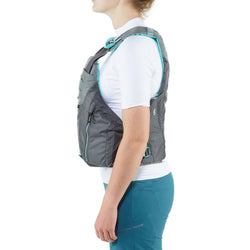 NRS Women's Nora Lifejacket (PFD) in Teal model side