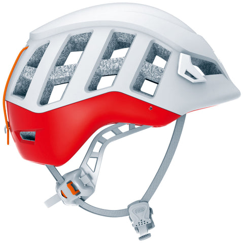 Petzl Meteor Climbing Helmet in Red side