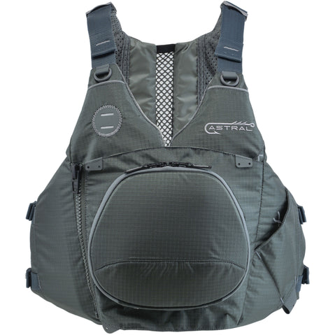 Astral Sturgeon Fishing Lifejacket (PFD) in Pebble Gray front